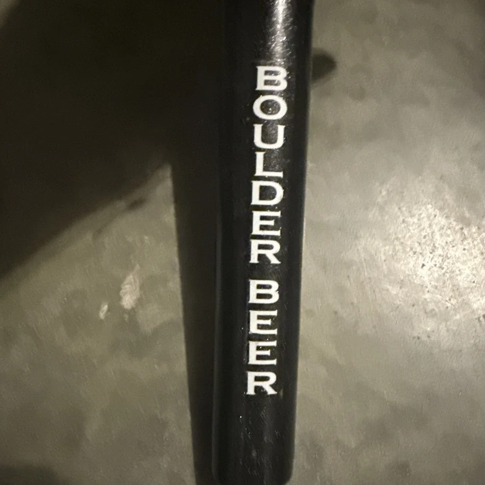 Boulder Beer Beer Tap Handle Black